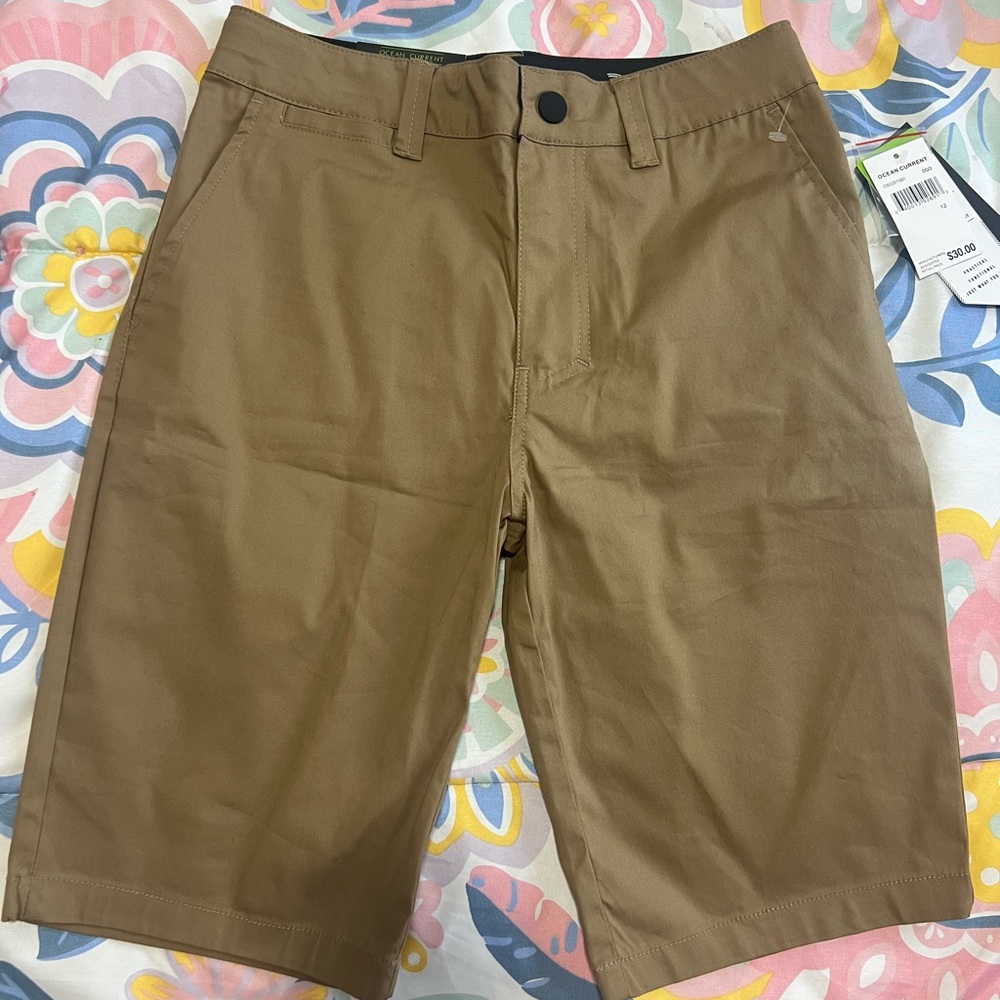 Boys khaki shorts